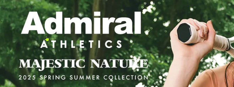 英国 スポーツファッションブランド「Admiral」情報サイト